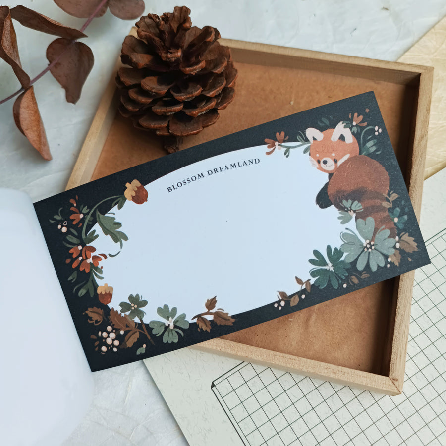 Wwiinngg notepad - celebration of petals