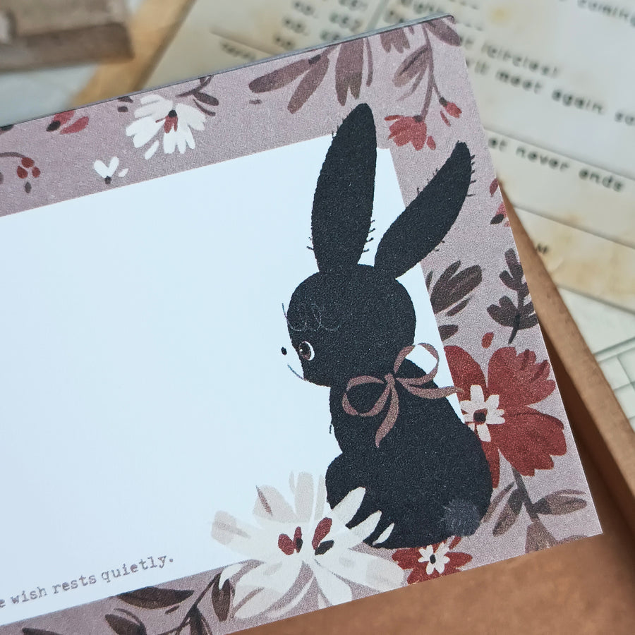 Wwiinngg notepad - celebration of petals - 02