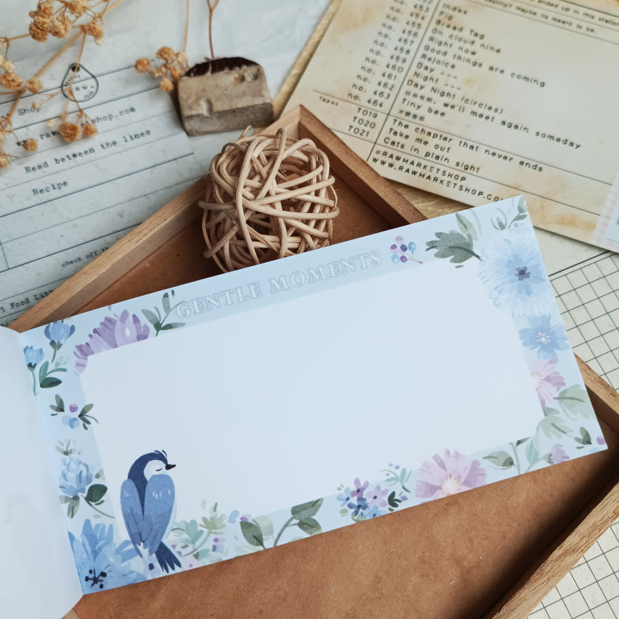 Wwiinngg notepad - celebration of petals - 02