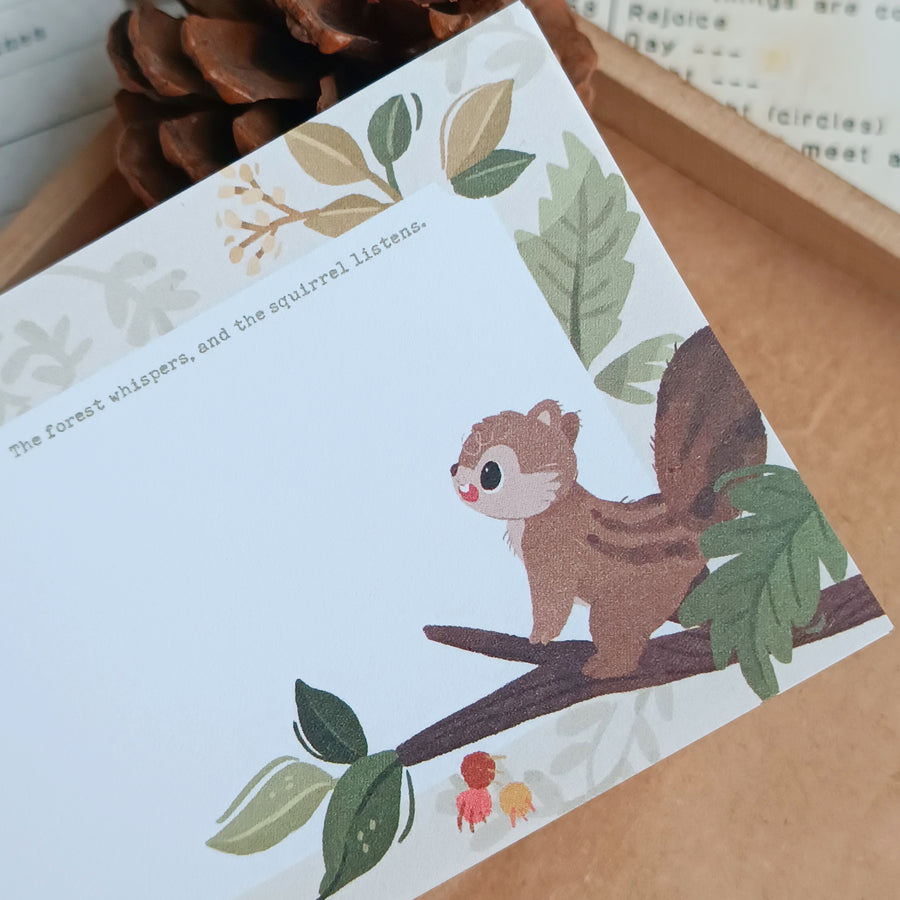 Wwiinngg notepad - celebration of petals - 02