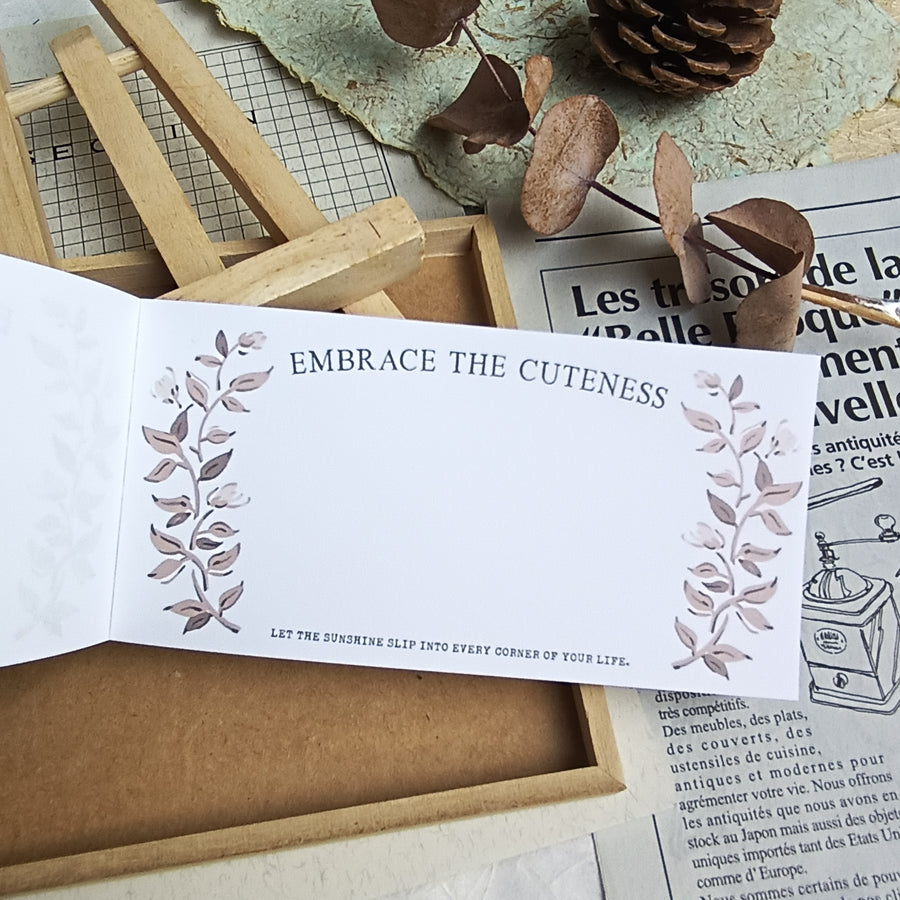 Wwiinngg notepad - the gentle page