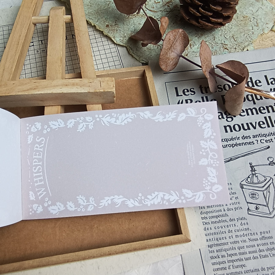 Wwiinngg notepad - the gentle page