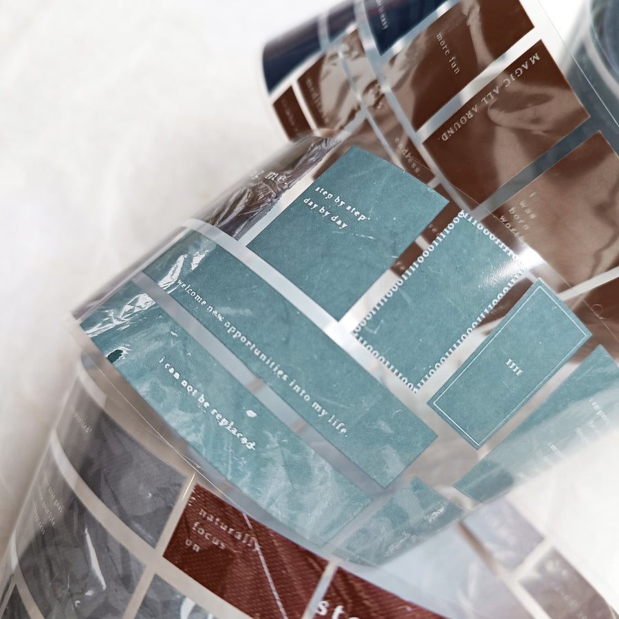 Jr.Journal Solid Tag Glossy PET Tape
