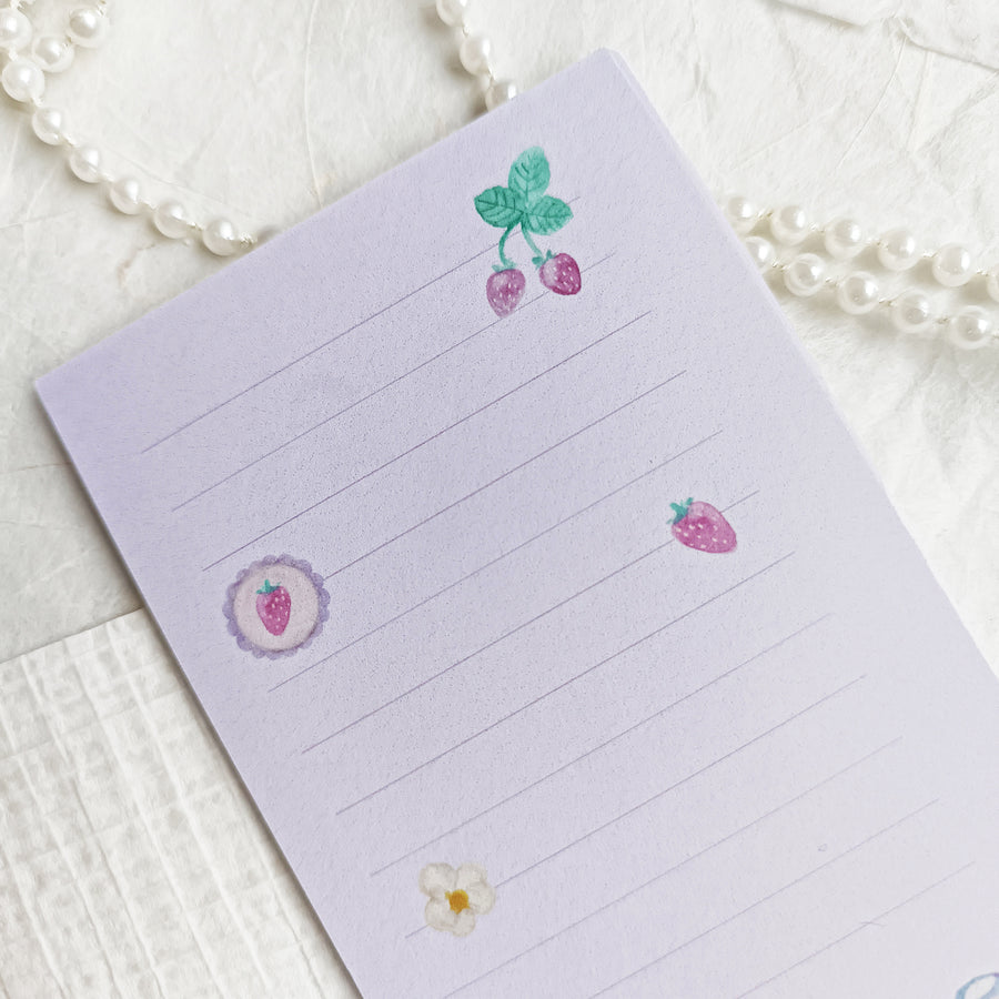 Kin.iro.hitode notepad - animal teatime