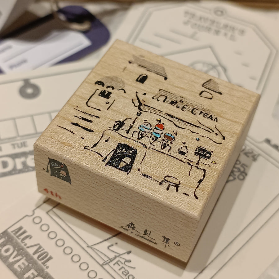 Sen's collection Rubber Stamps Set - Walking in the light （4th Anniversary ）