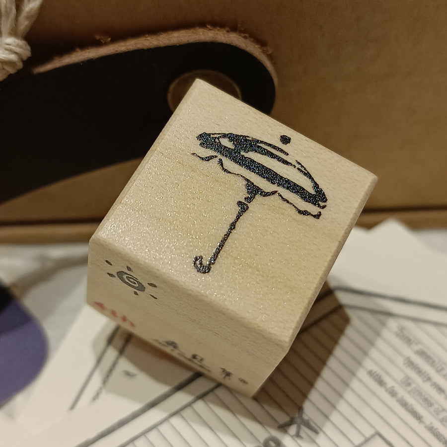 Sen's collection Rubber Stamps Set - Walking in the light （4th Anniversary ）