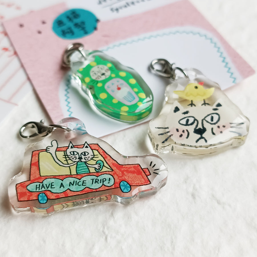 Sycolexxx Ugly Cats charms