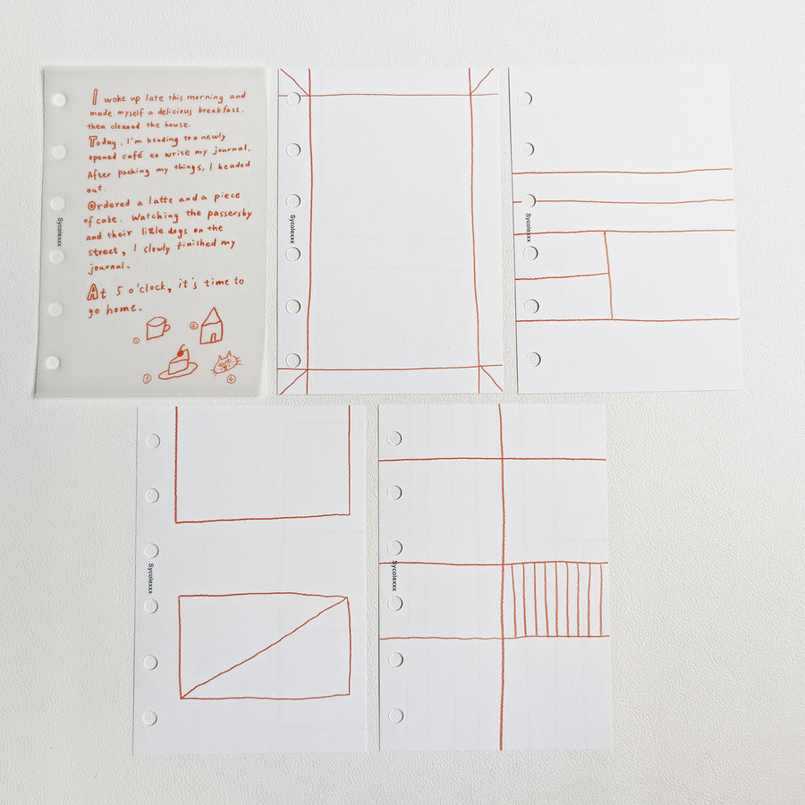 Sycolexxx Ugly Cats notepaper 03