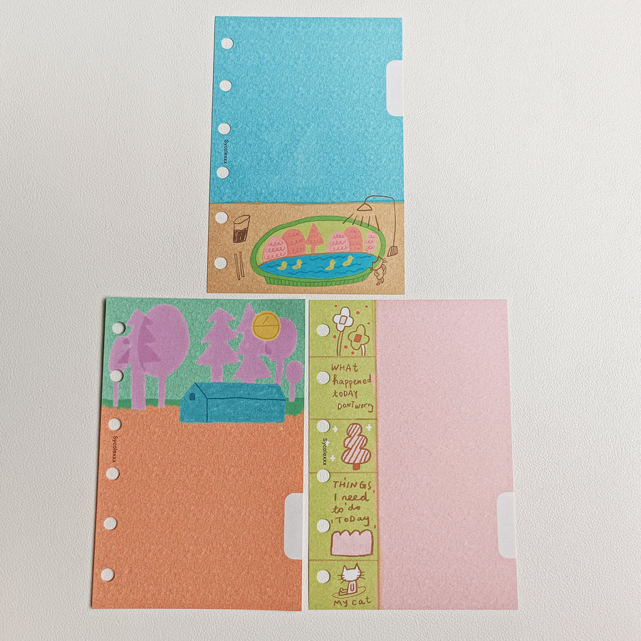 Sycolexxx Ugly Cats notepaper 02