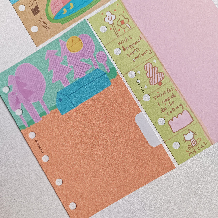 Sycolexxx Ugly Cats notepaper 02