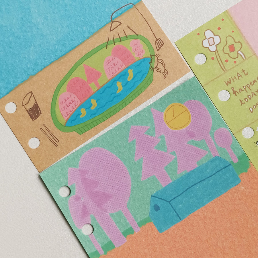Sycolexxx Ugly Cats notepaper 02