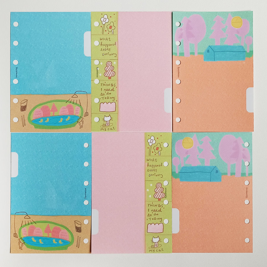 Sycolexxx Ugly Cats notepaper 02