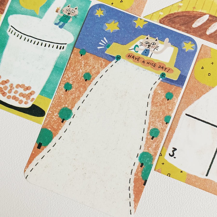 Sycolexxx Ugly Cats notepaper 01