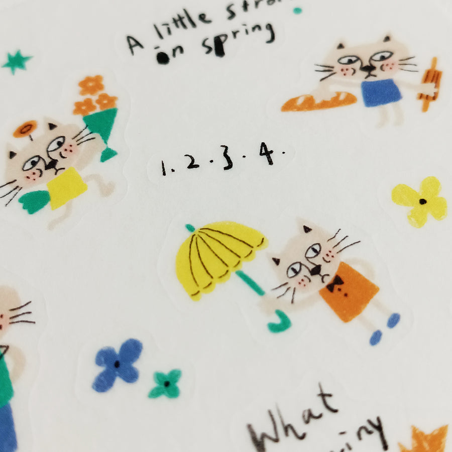 Sycolexxx Ugly Cats Sticker - Different Me