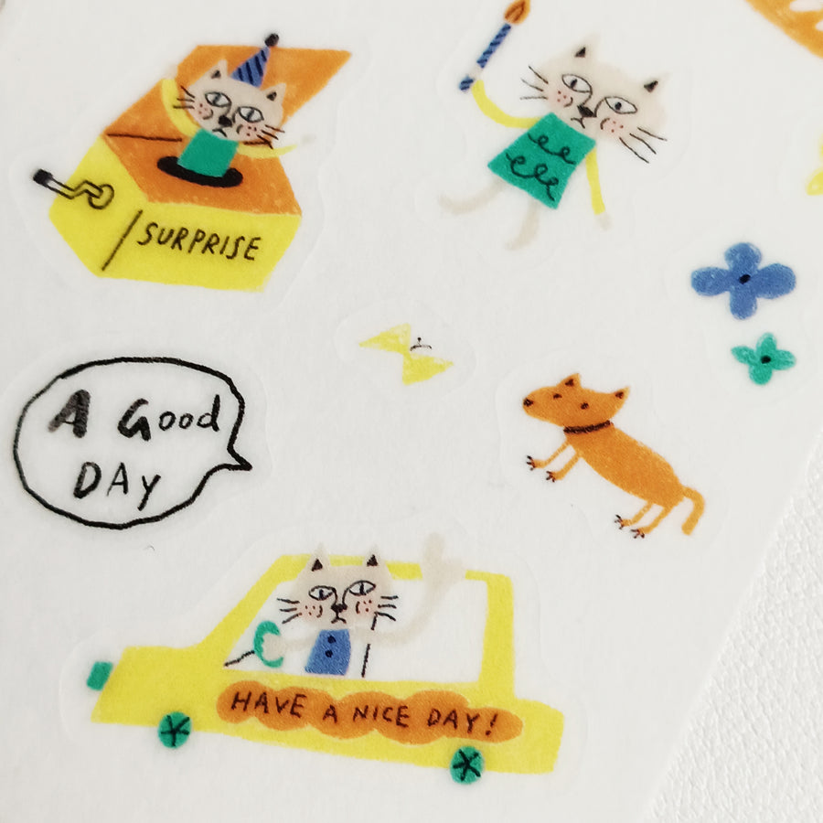 Sycolexxx Ugly Cats Sticker - Different Me