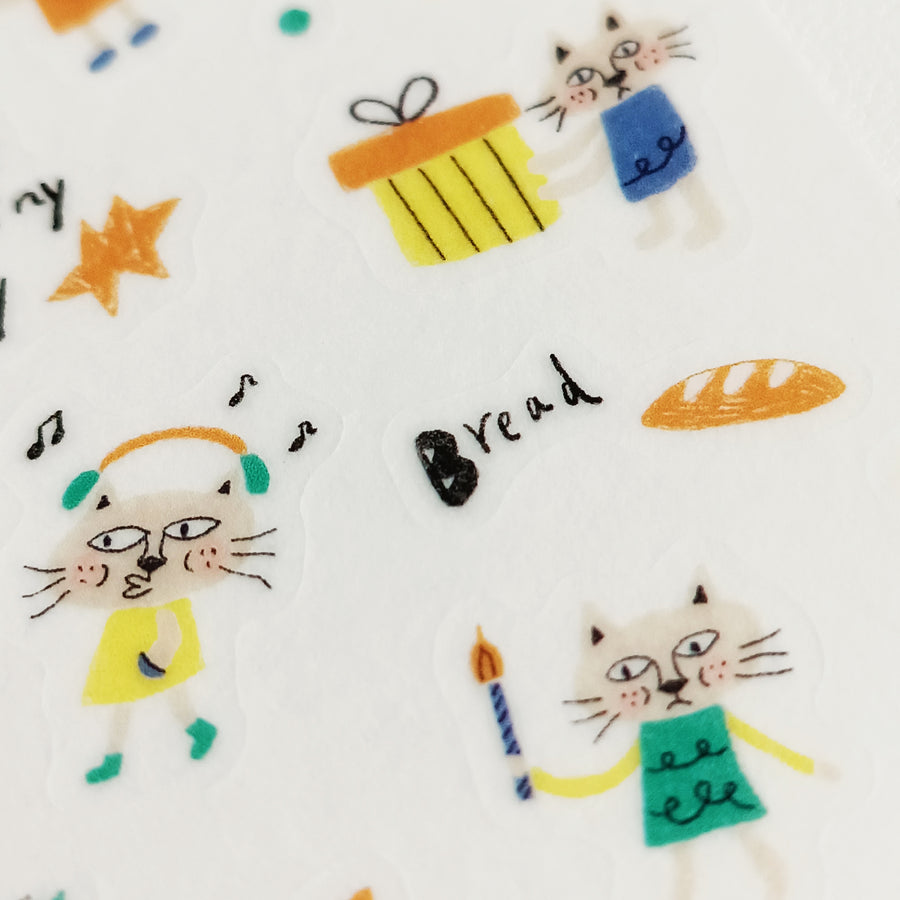 Sycolexxx Ugly Cats Sticker - Different Me