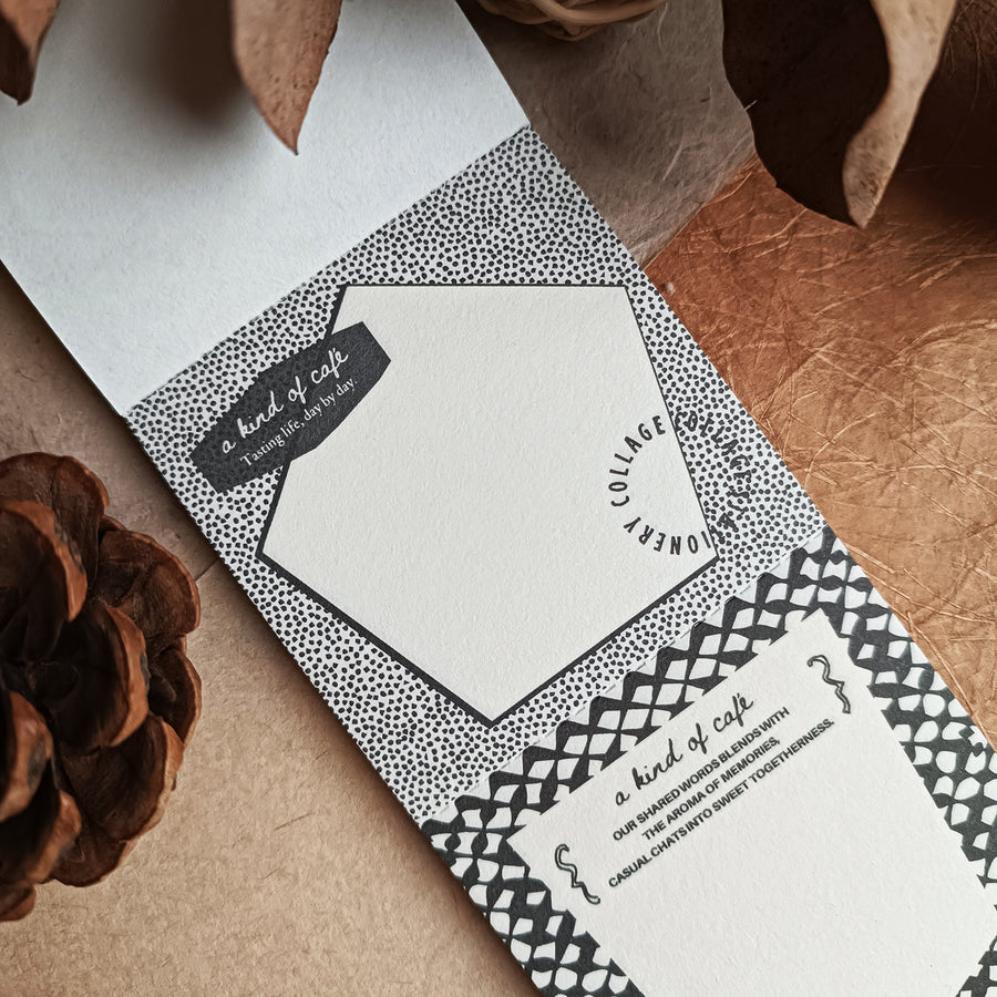 A kind of café 什物 Two-Split Notepad - Stamp Ticket