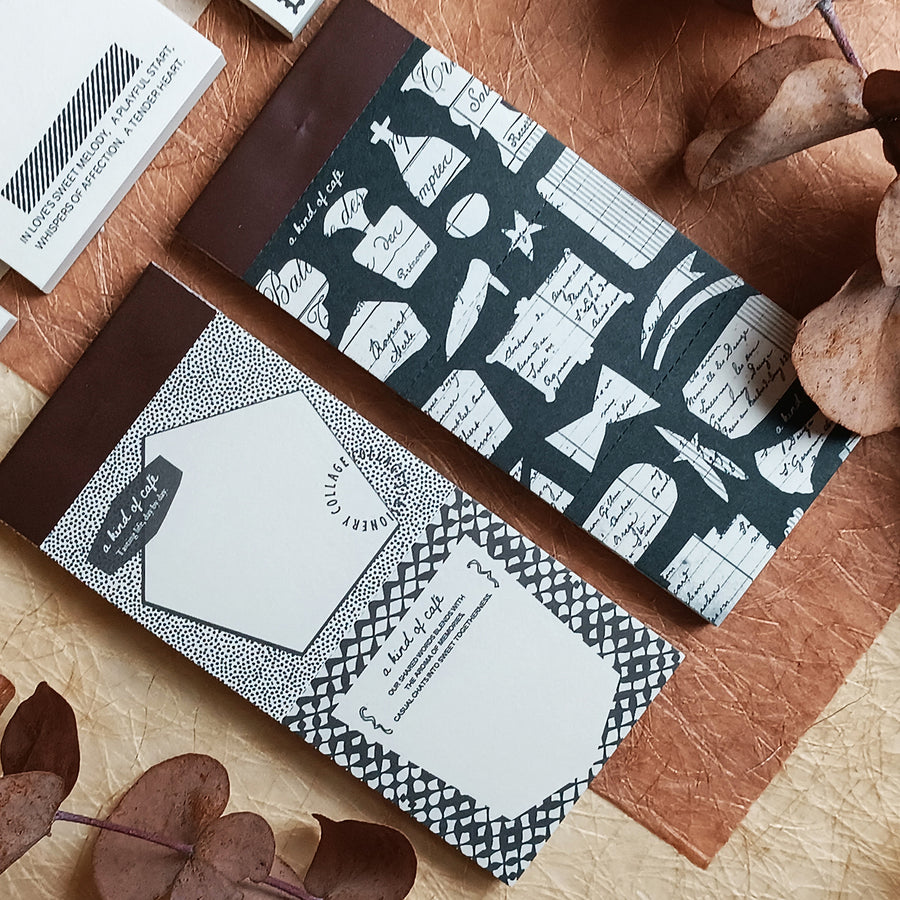 A kind of café 什物 Two-Split Notepad - Stamp Ticket