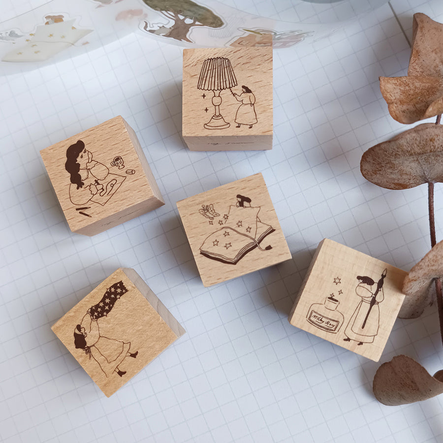 Ivysnow rubber stamp - Doodle