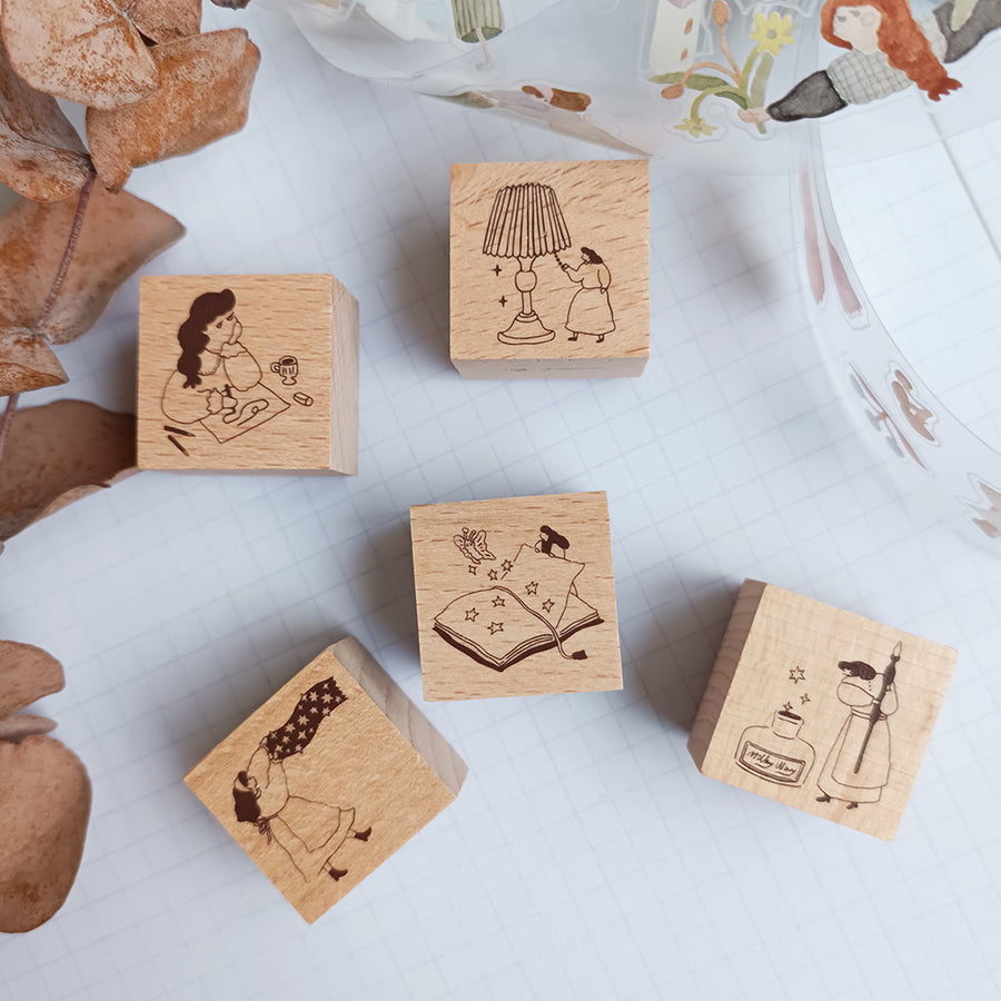 Ivysnow rubber stamp - Doodle
