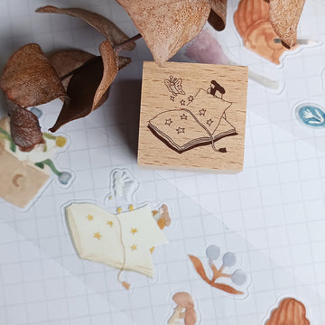 Ivysnow rubber stamp - The book of inspiration