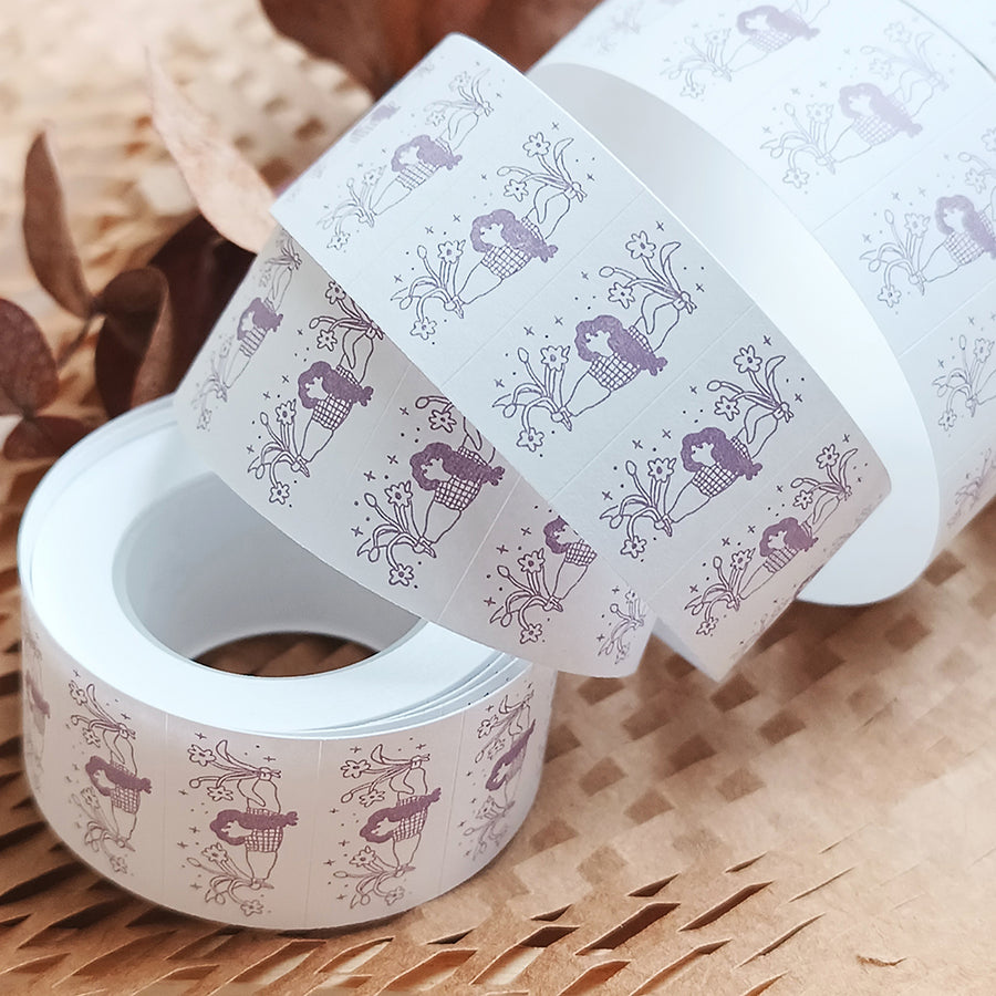 Ivysnow label sticker - Gashapon series