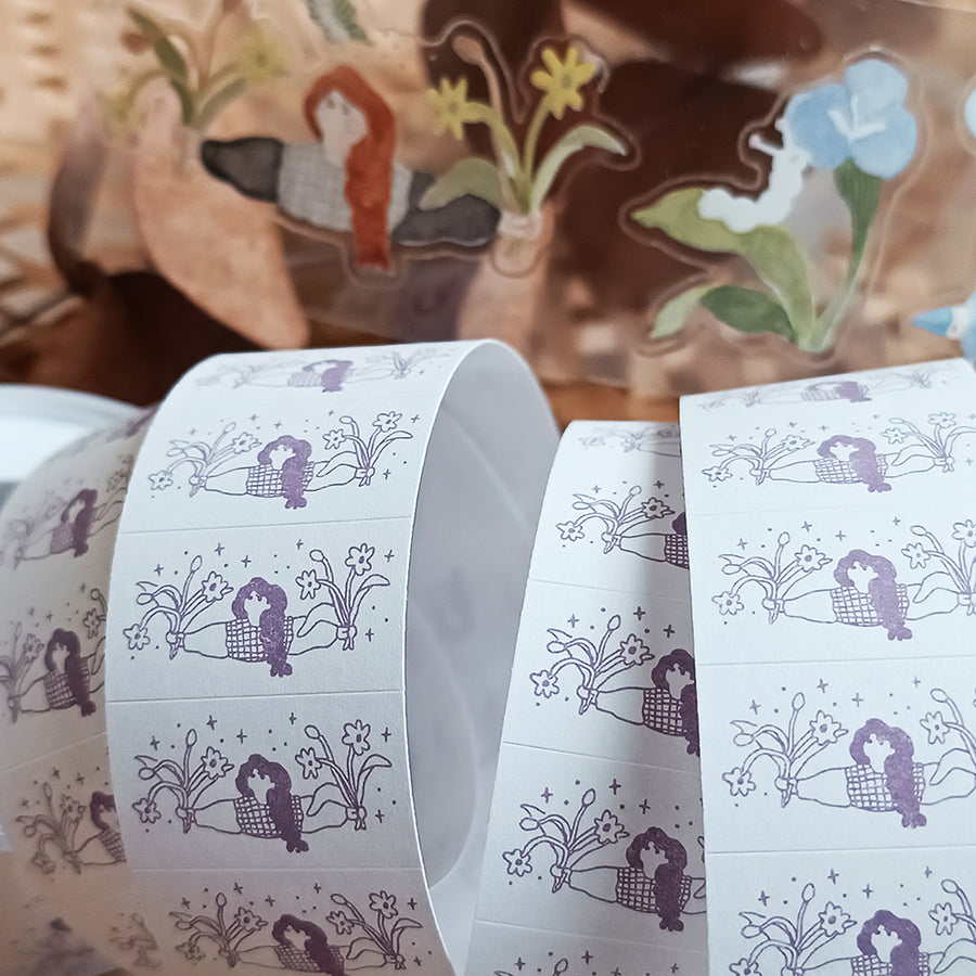 Ivysnow label sticker - Gashapon series