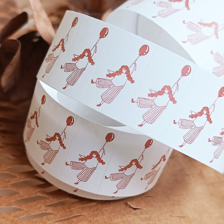 Ivysnow label sticker - Gashapon series