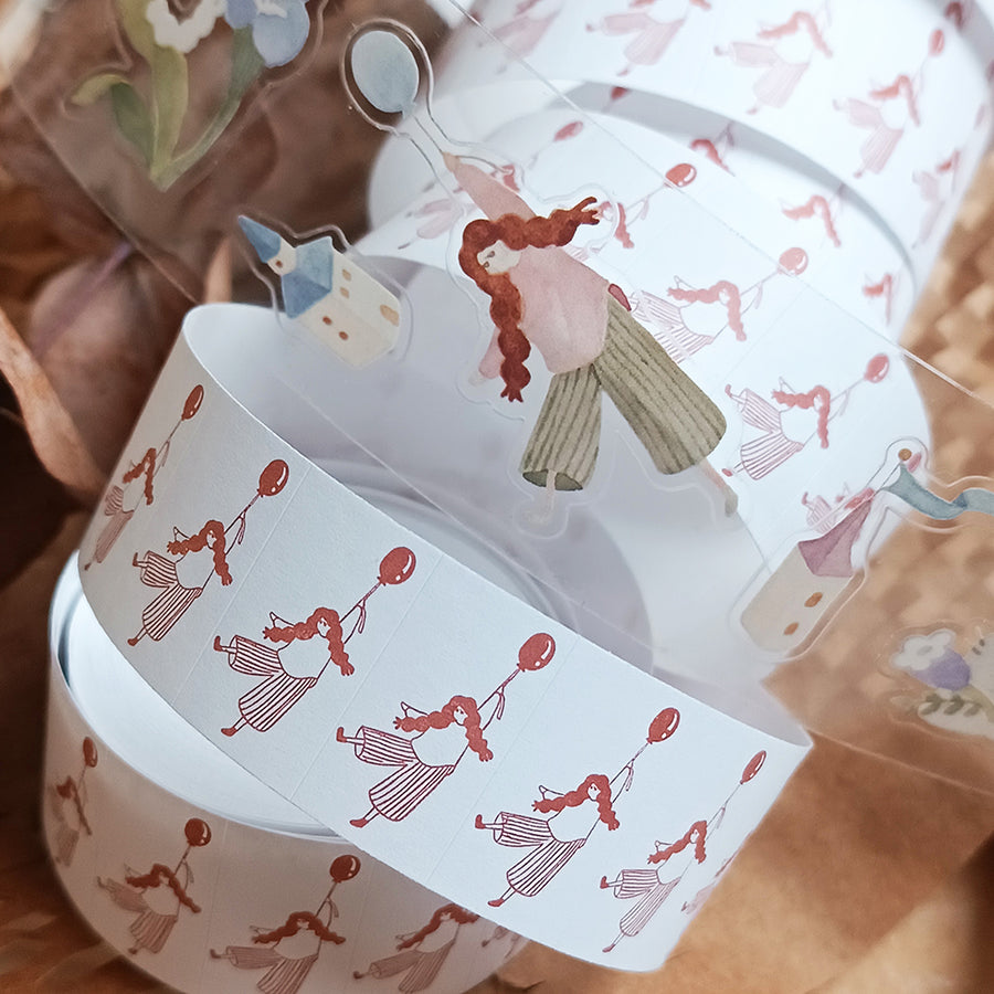 Ivysnow label sticker - Gashapon series