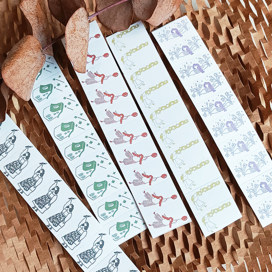 Ivysnow label sticker - Gashapon series