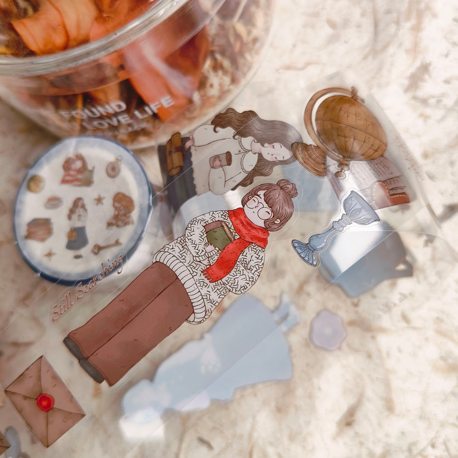 Shō Littlehappiness Kiss Cut PET Tape - A Vintage Dream