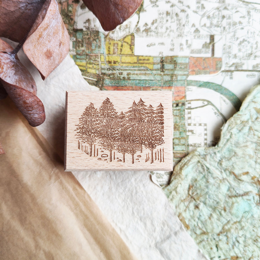 Asakodraws Travel Series Rubber Stamp