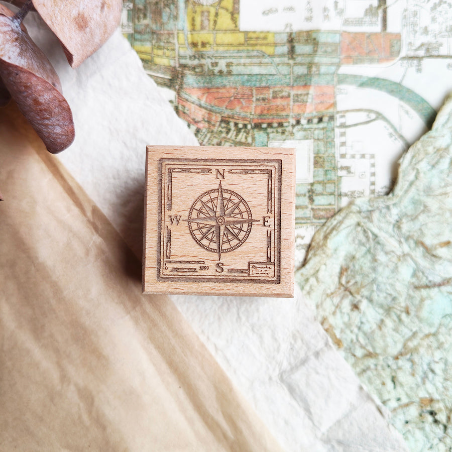 Asakodraws Travel Series Rubber Stamp