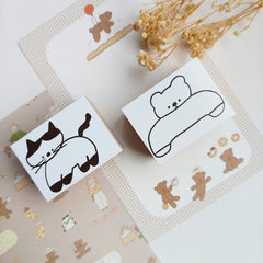Ranmyu rubber stamps - 3 x 4cm