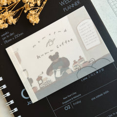Shoichiro Tobimatsu Kuma Coffee Memopad