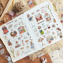Shō Littlehappiness Coffee Days Sticker Sheet