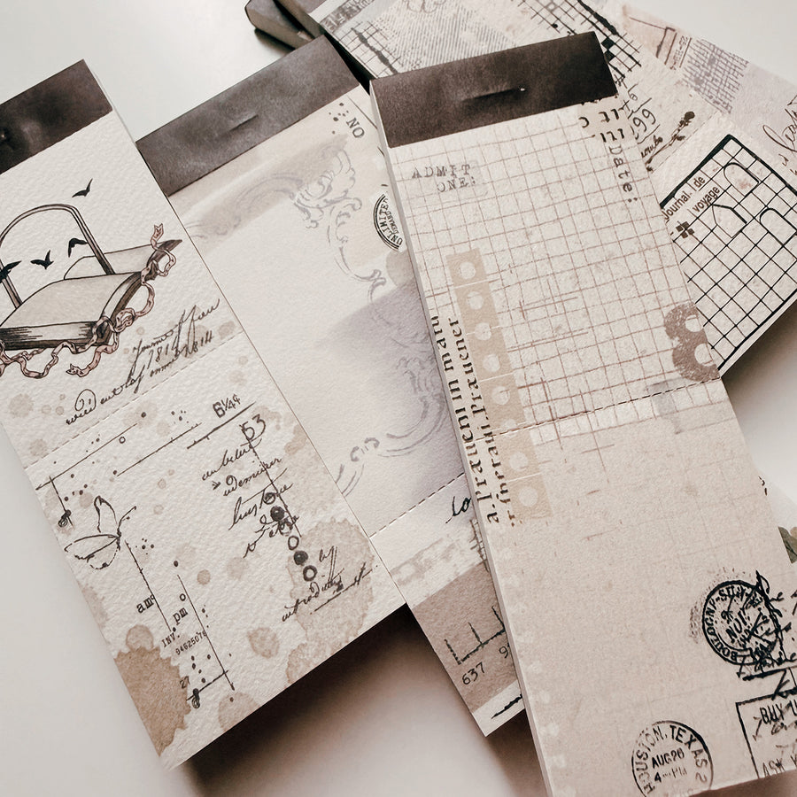 Journal Pages notepad - Postal Grid
