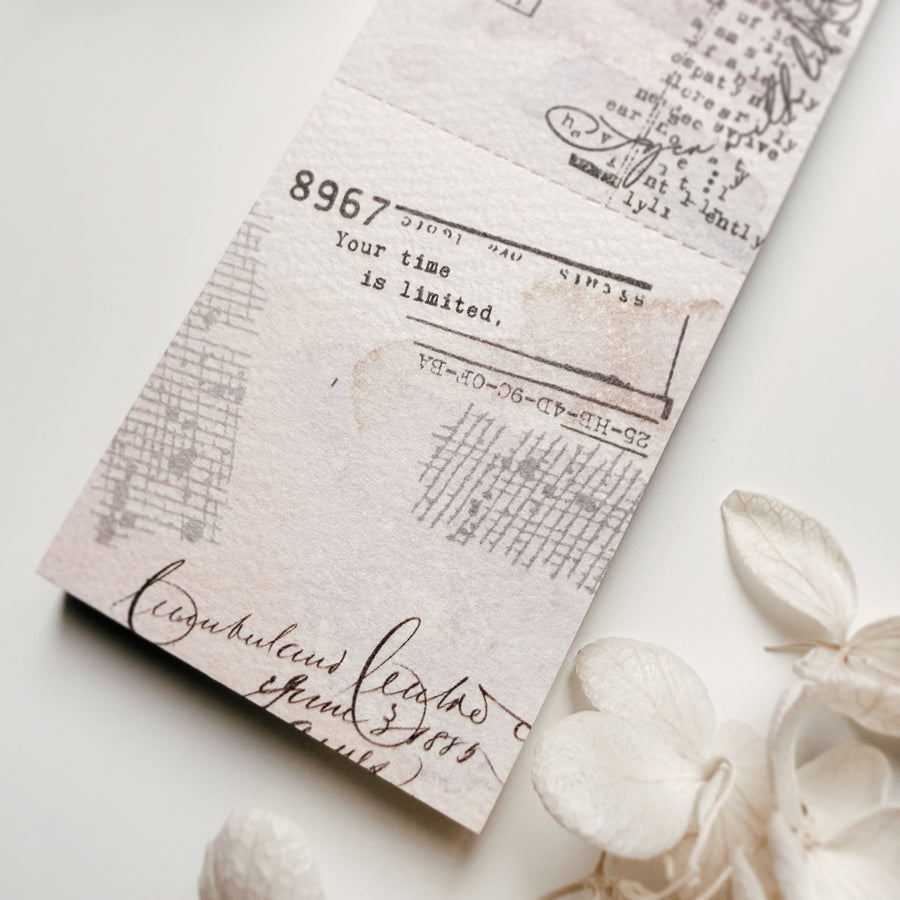 Journal Pages notepad - Your time is limited