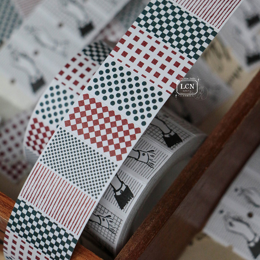 LCN label stickers - Hand Draw《Pattern / Finger Heart》