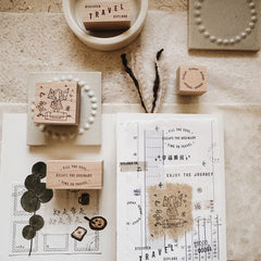 Penspapersplanner rubber Stamps - here and there