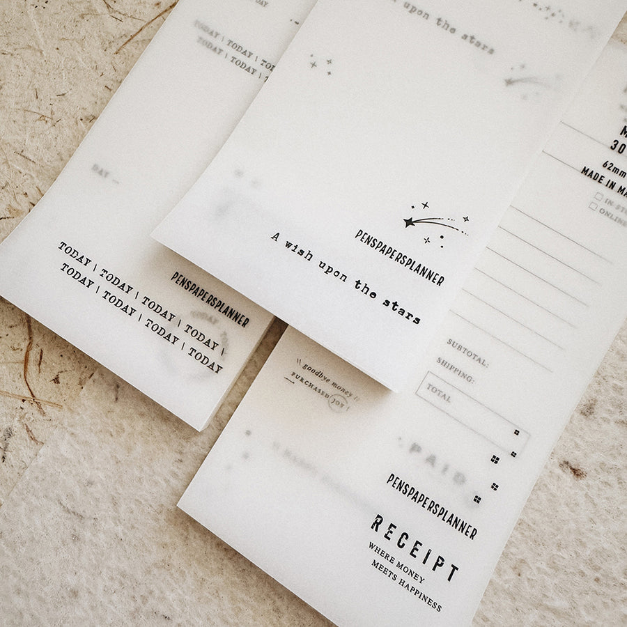 Penspapersplanner Memopad