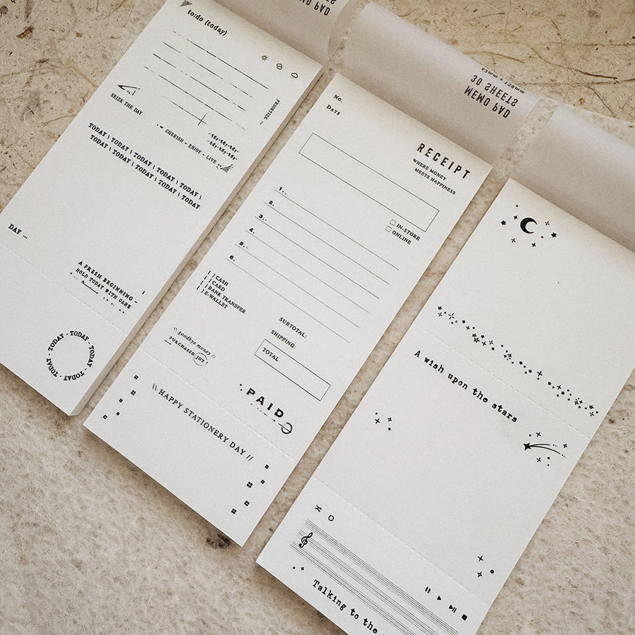 Penspapersplanner Memopad
