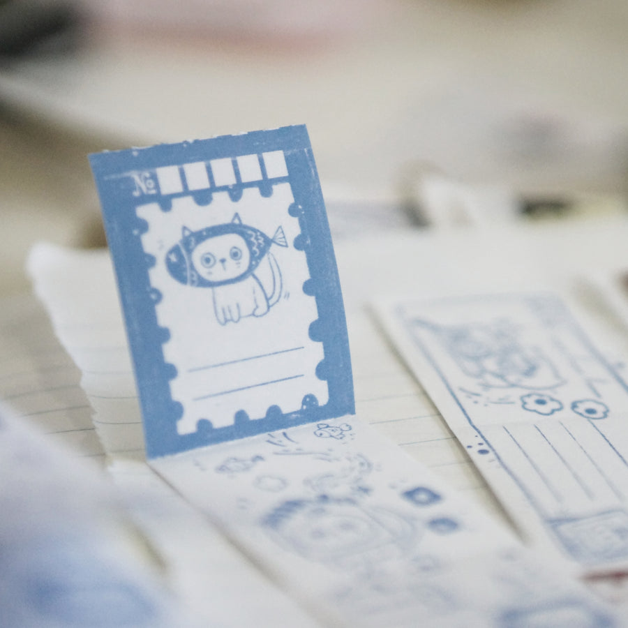 Black Milk Project Neko Mail Washi sticker Tear-out Booklet