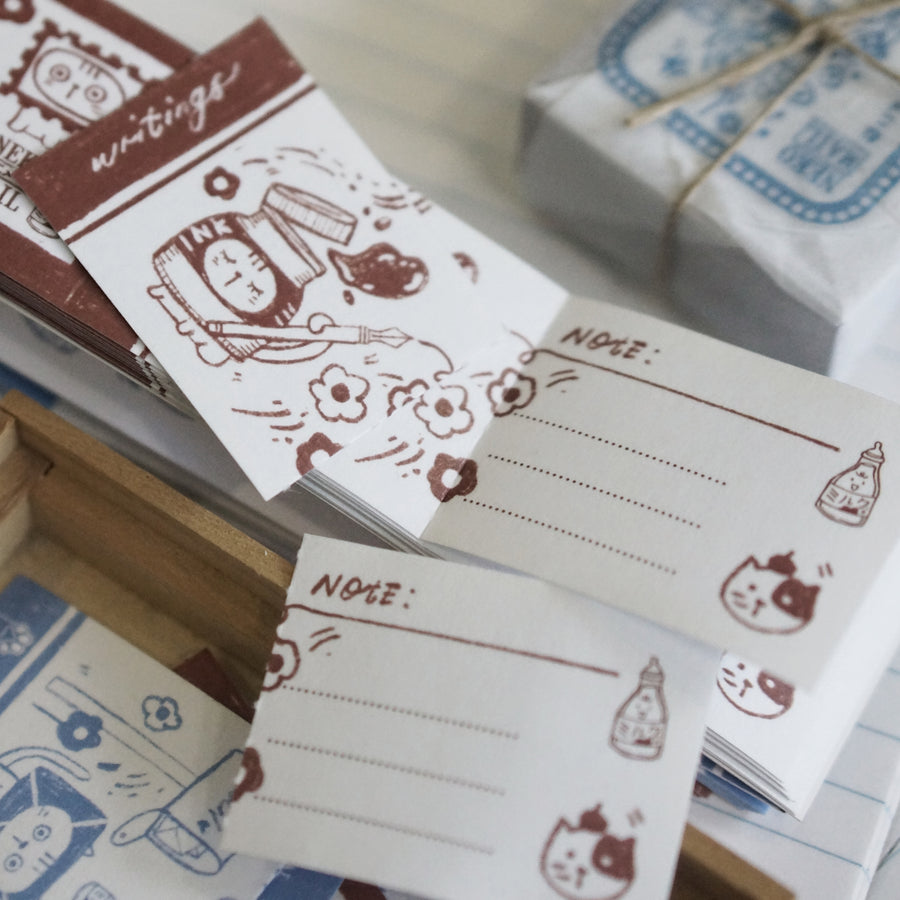 Black Milk Project Neko Mail Washi sticker Tear-out Booklet