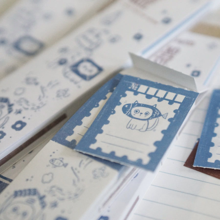 Black Milk Project Neko Mail Washi sticker Tear-out Booklet