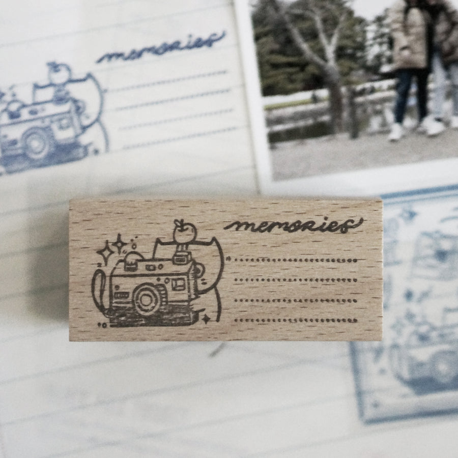 Black Milk Project Neko Mail (Label) Rubber Stamps