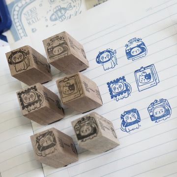 Black Milk Project Neko Mail (S) Rubber Stamp