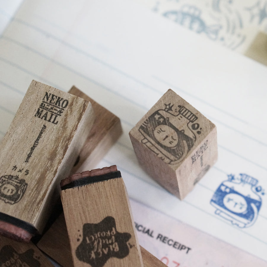 Black Milk Project Neko Mail (S) Rubber Stamp