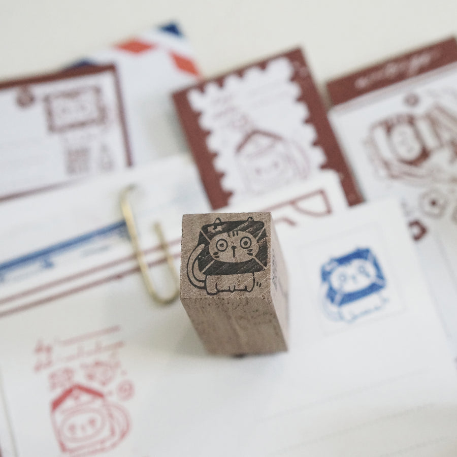 Black Milk Project Neko Mail (S) Rubber Stamp