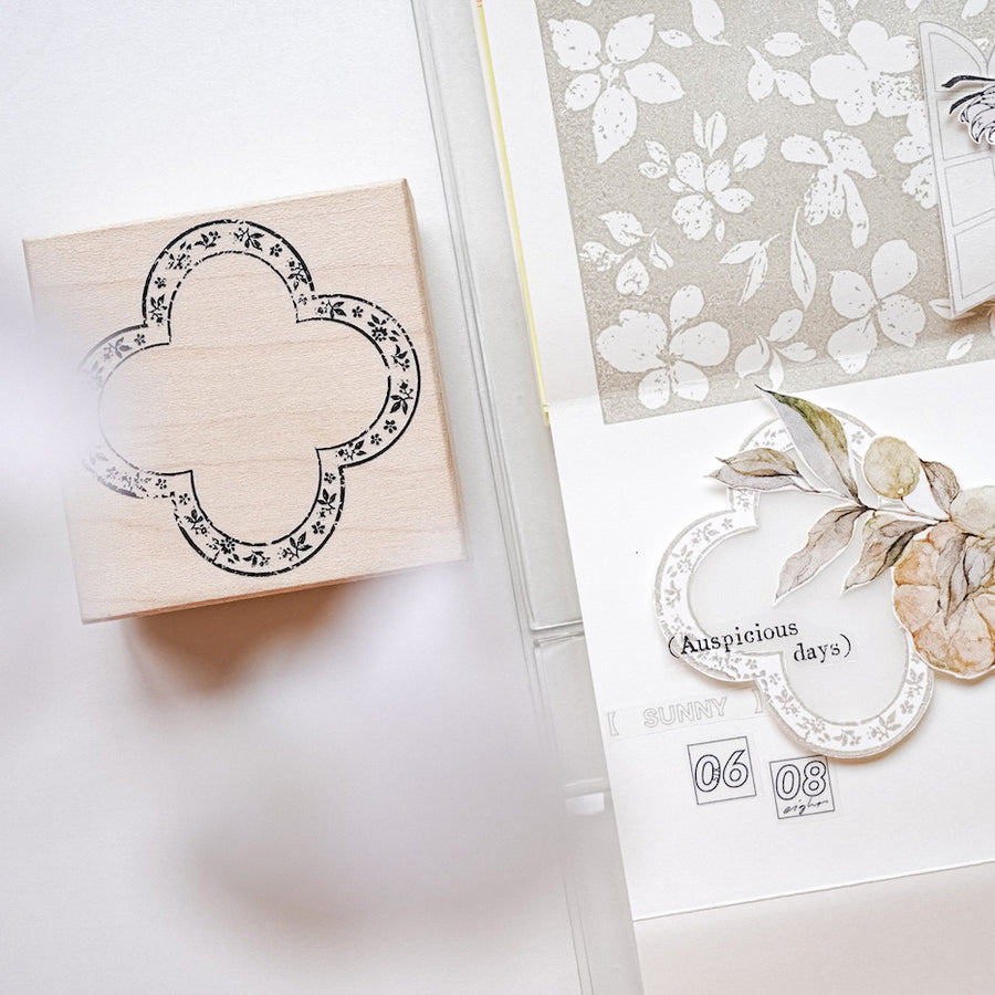 Jennyuanzi Frame Series rubber stamps
